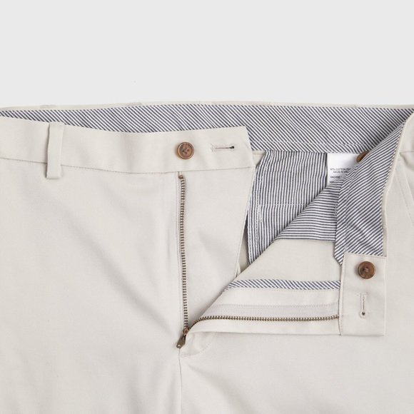 Paul Stuart Non-Iron Chino Pant - Stone color - Picture 1 of 4